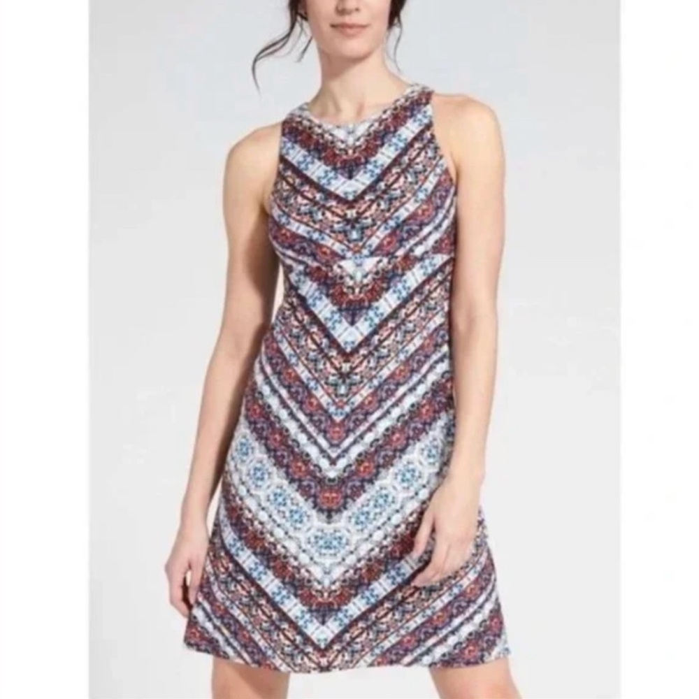 Athleta multi-colored dress